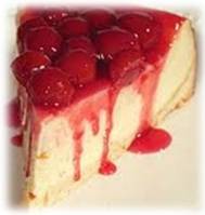 cheesecake with topping cheesecake with topping